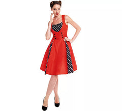 Déguisement robe rockabilly années 50 femme