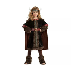 Costume de Dark Viking pour fille