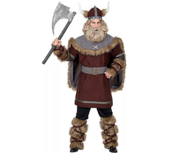 Déguisement Viking marron homme