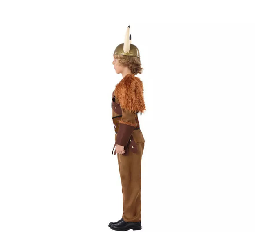 Translation missing: fr.Disfraz de Vikingo Marrón para niño