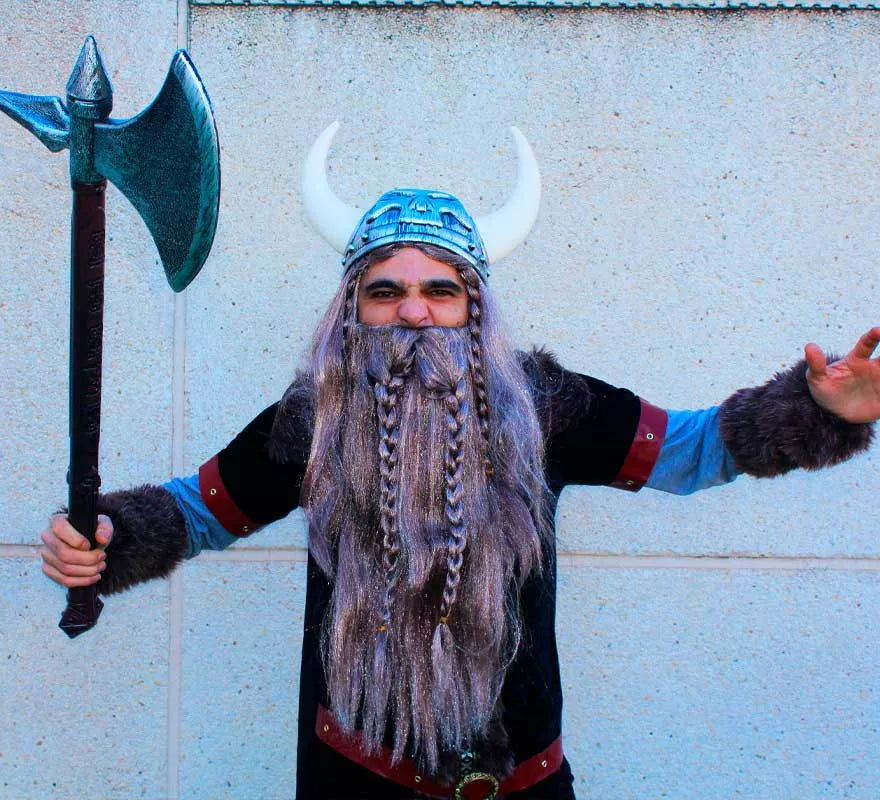 Translation missing: es.Disfraz de Vikingo Oscuro para hombre