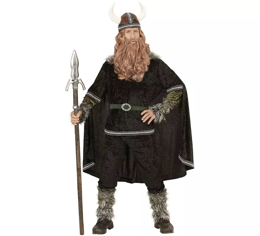 Translation missing: es.Disfraz de Vikingo Oscuro para hombre
