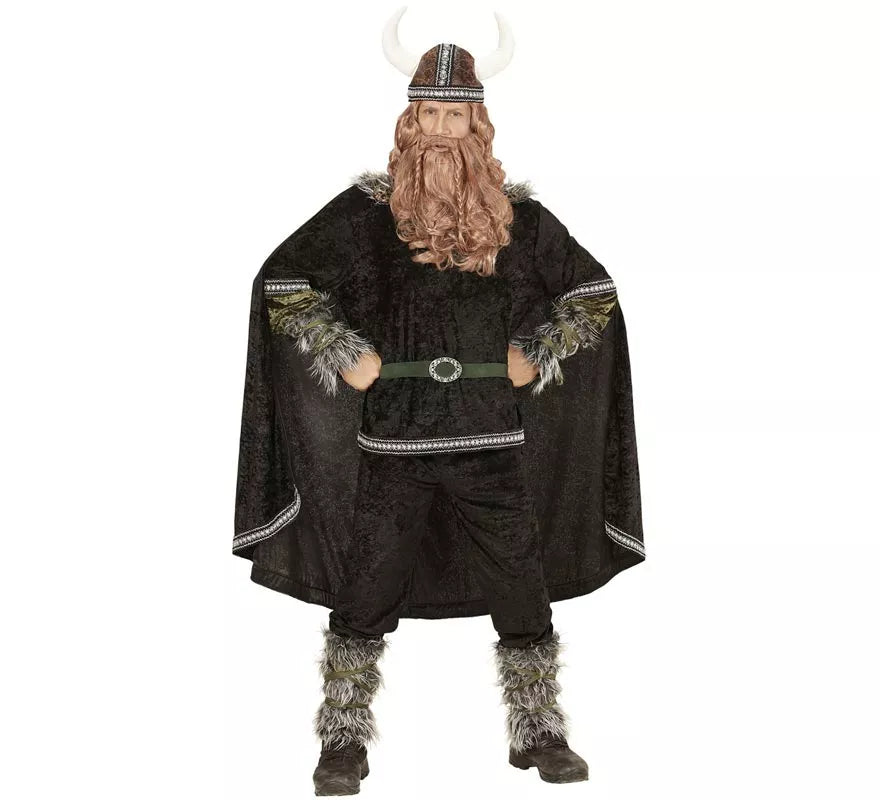 Translation missing: es.Disfraz de Vikingo Oscuro para hombre