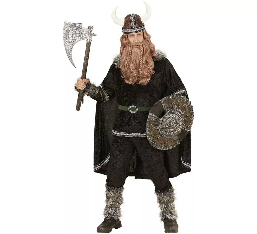 Translation missing: es.Disfraz de Vikingo Oscuro para hombre