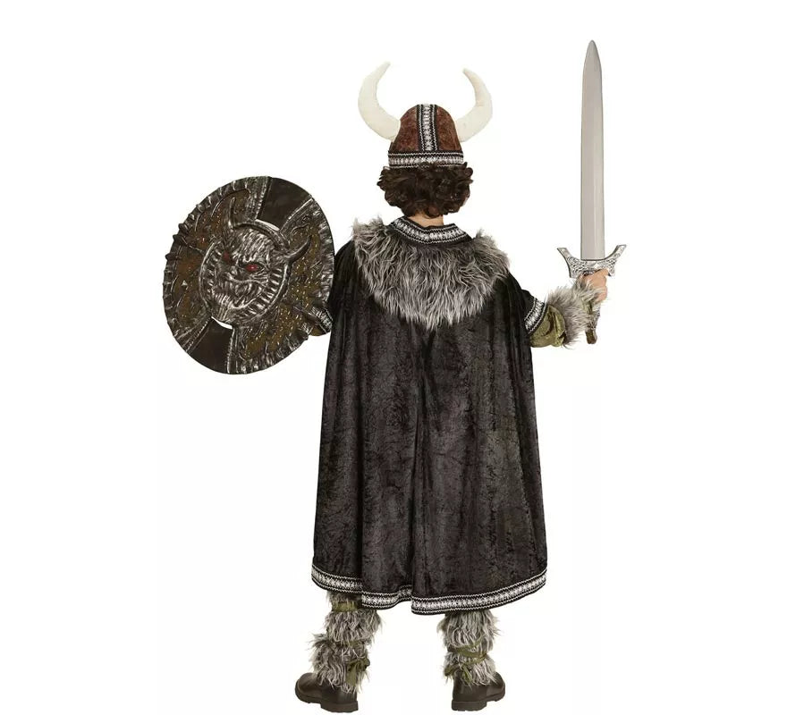Translation missing: fr.Disfraz de Vikingo Oscuro para niño