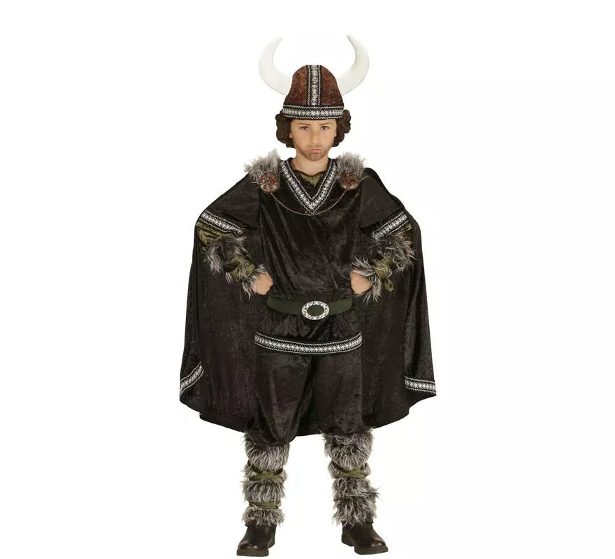 Translation missing: fr.Disfraz de Vikingo Oscuro para niño