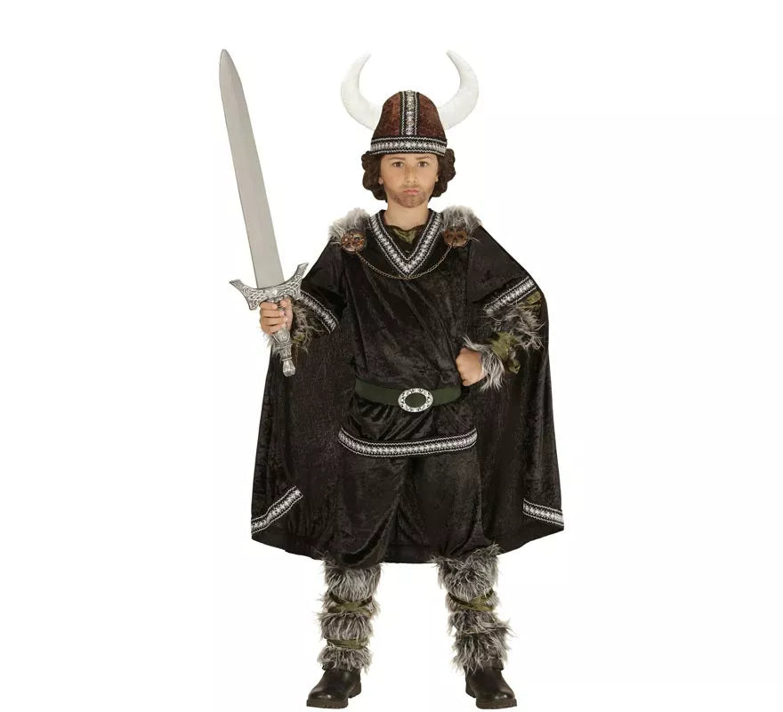 Translation missing: fr.Disfraz de Vikingo Oscuro para niño