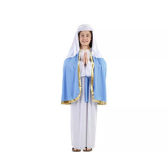 Déguisement Vierge Marie avec cape fille