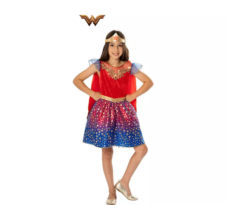 Translation missing: fr.Disfraz de Wonder Woman Deluxe para niña