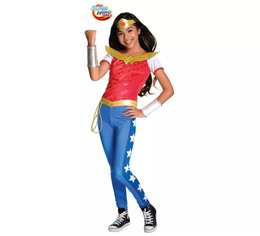 Translation missing: fr.Disfraz de Wonder Woman Deluxe SHG para niña