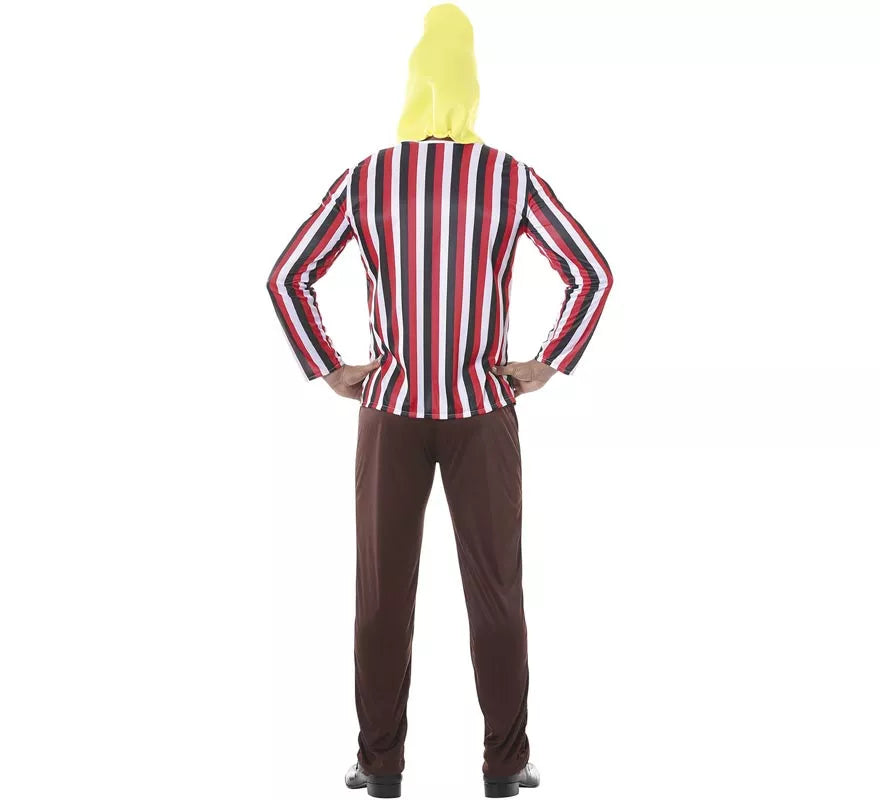Disfraz de Yelow Man para hombre