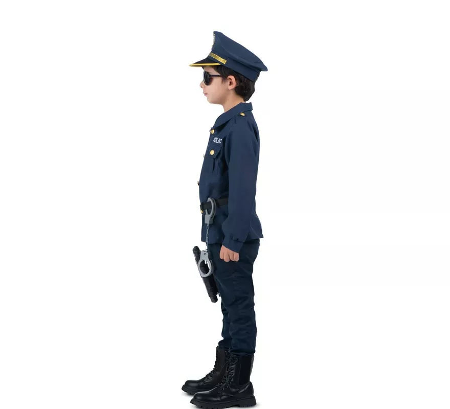 Translation missing: fr.Disfraz de Yo Quiero Ser Policía con walkie-talkie para niños