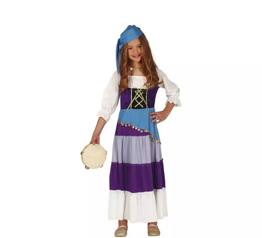 Disfraz de Zíngara para niña