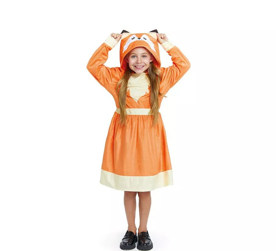 Translation missing: fr.Disfraz de Zorrito en vestido con capucha para niña y adolescente