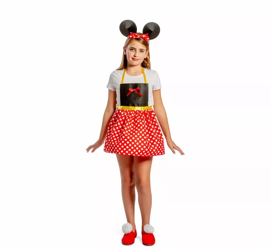 Translation missing: fr.Kit o disfraz Chic Mouse para niña