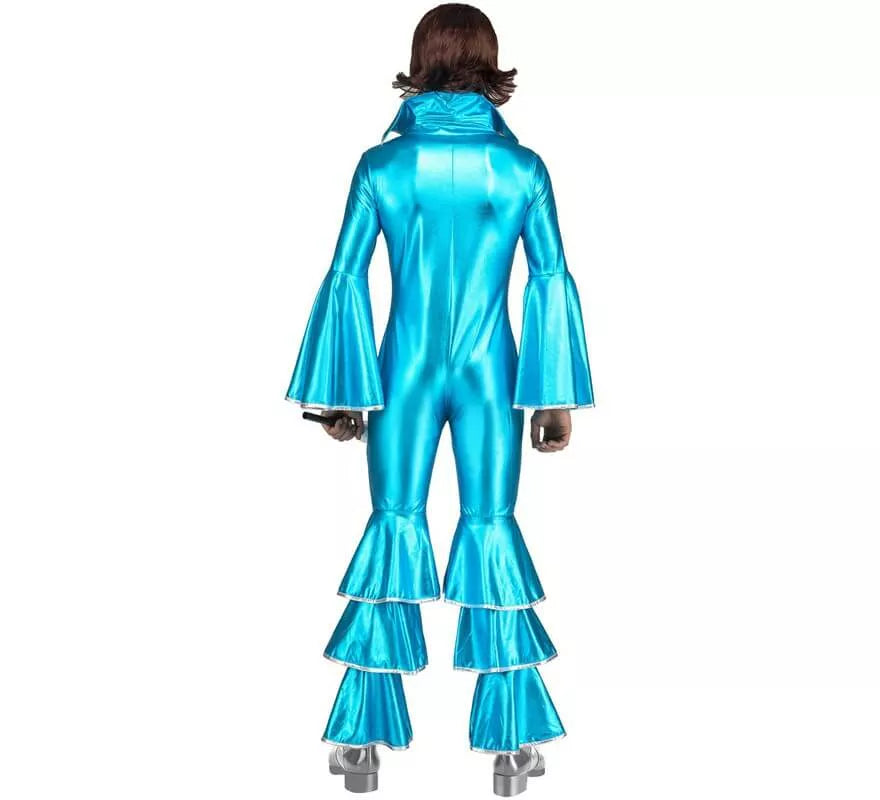 Translation missing: fr.Disfraz Disco Azul Turquesa para hombre