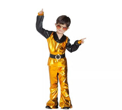 Déguisement Disco Doré pour enfant