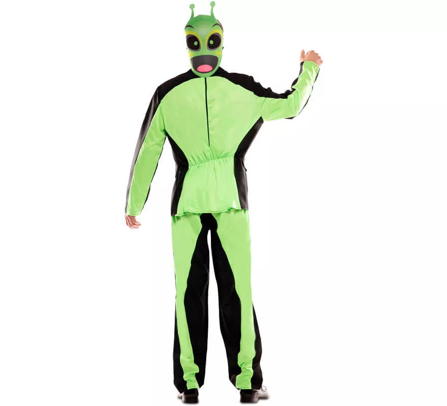 Translation missing: fr.Disfraz Doble de Hombre de Negro y Alien para hombre
