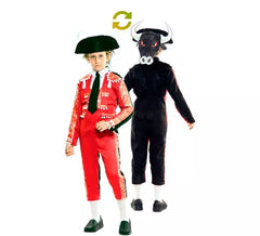 Déguisement Double de Torero et Taureau pour enfant