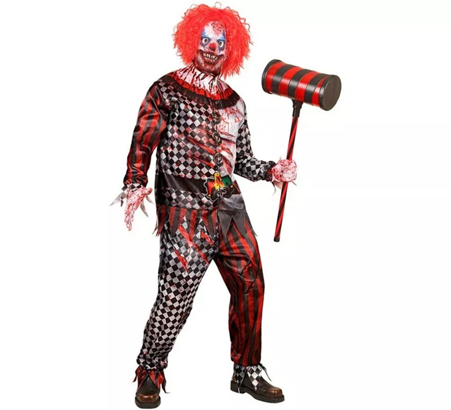 Translation missing: fr.Disfraz Express de Payaso Malvado para hombre