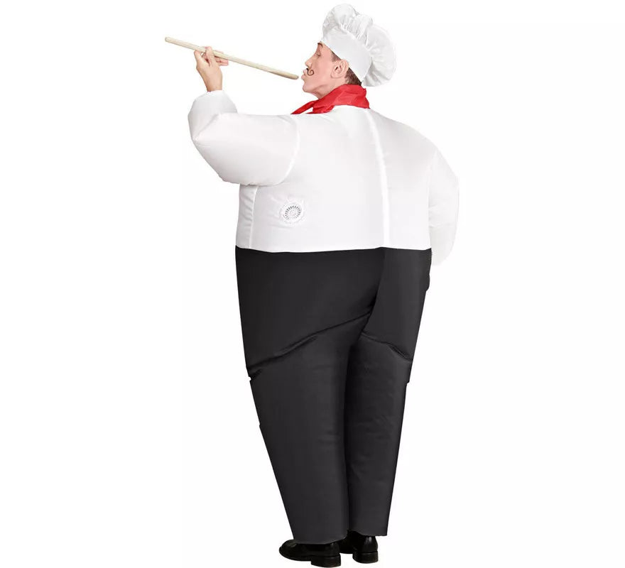 Translation missing: fr.Disfraz Hinchable de Chef Gigante para adulto