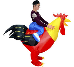 Déguisement gonflable Coq pour adultes