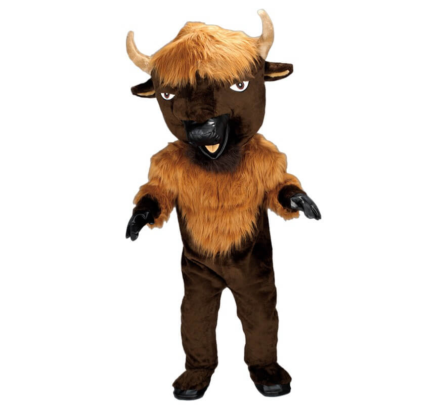 Translation missing: fr.Disfraz Mascota Bisonte para adultos