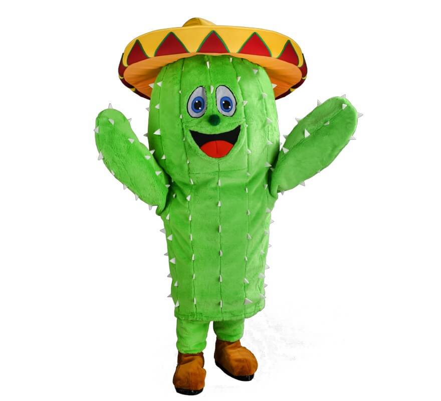 Translation missing: fr.Disfraz Mascota Cactus para adultos