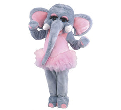 Déguisement Mascotte Éléphant Ballerine pour adultes