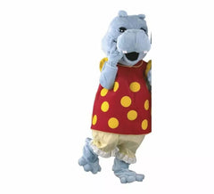 Déguisement Mascotte M. et Mme Hippo pour adultes