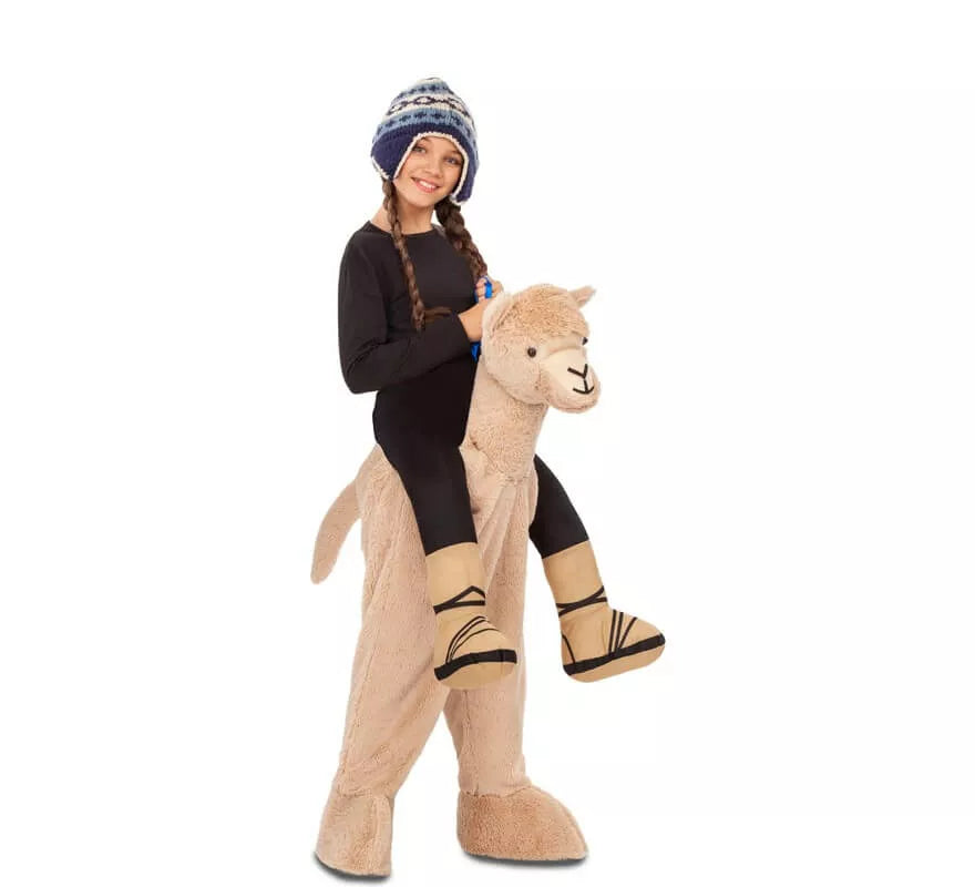 Translation missing: es.Disfraz montando a Llama para niños