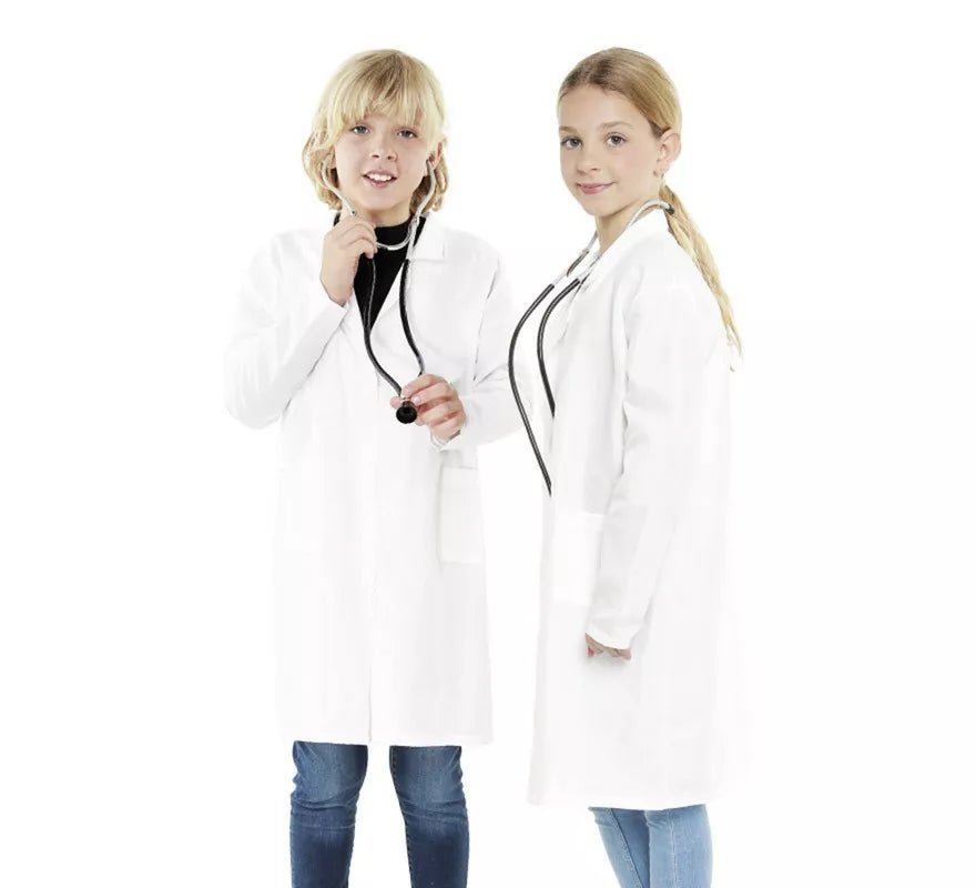 Translation missing: fr.Disfraz o Bata Blanca de Médico o Laboratorio para niños