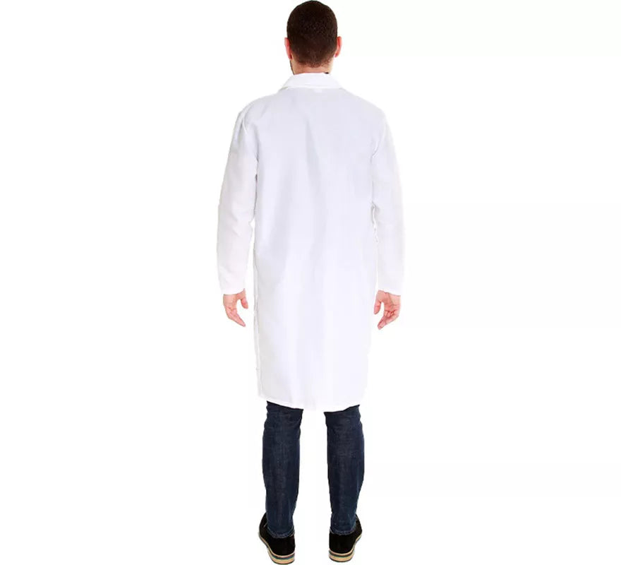 Translation missing: fr.Disfraz o Bata Blanca de Médico para adulto
