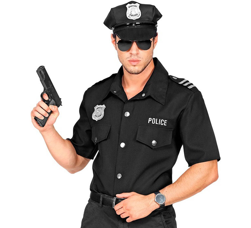 Translation missing: fr.Disfraz o Camisa de Oficial de Policía para hombre