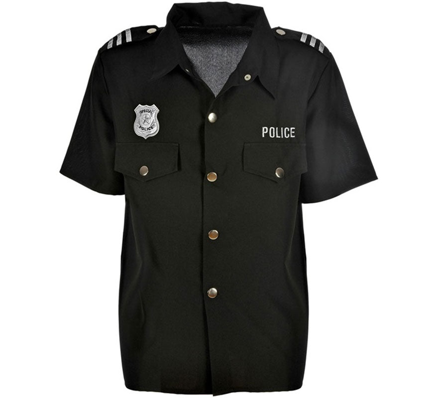 Translation missing: fr.Disfraz o Camisa de Oficial de Policía para hombre