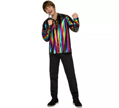 Déguisement ou Chemise Disco Multicouleur pour homme
