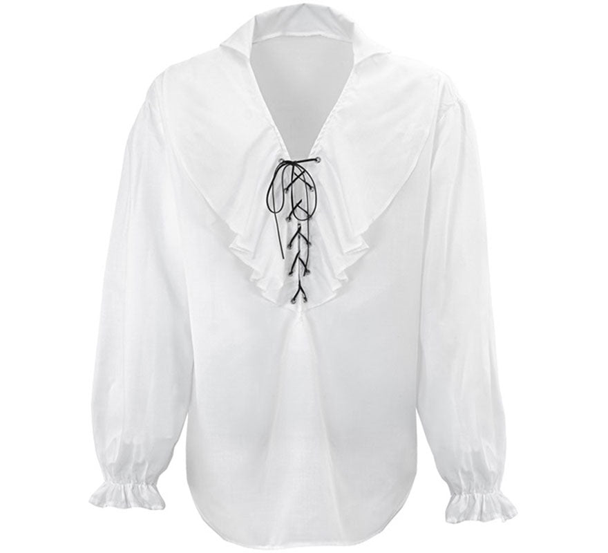 Translation missing: fr.Disfraz o Camisa Pirata blanca para hombre