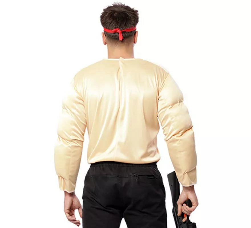 Translation missing: fr.Disfraz o Camiseta con Músculos de Forzudo para hombre