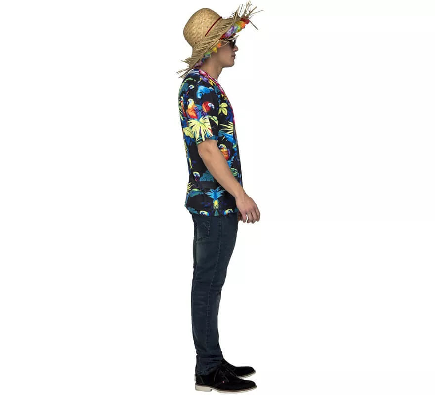 Translation missing: fr.Camiseta disfraz de Hawaiano para hombre