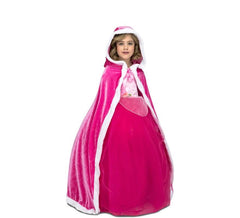 Cape de Princesse Rose pour fille