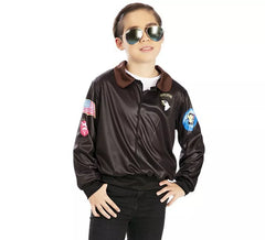 Costume ou veste d'aviateur pour enfant
