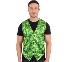 Costume ou gilet de trèfles pour hommes