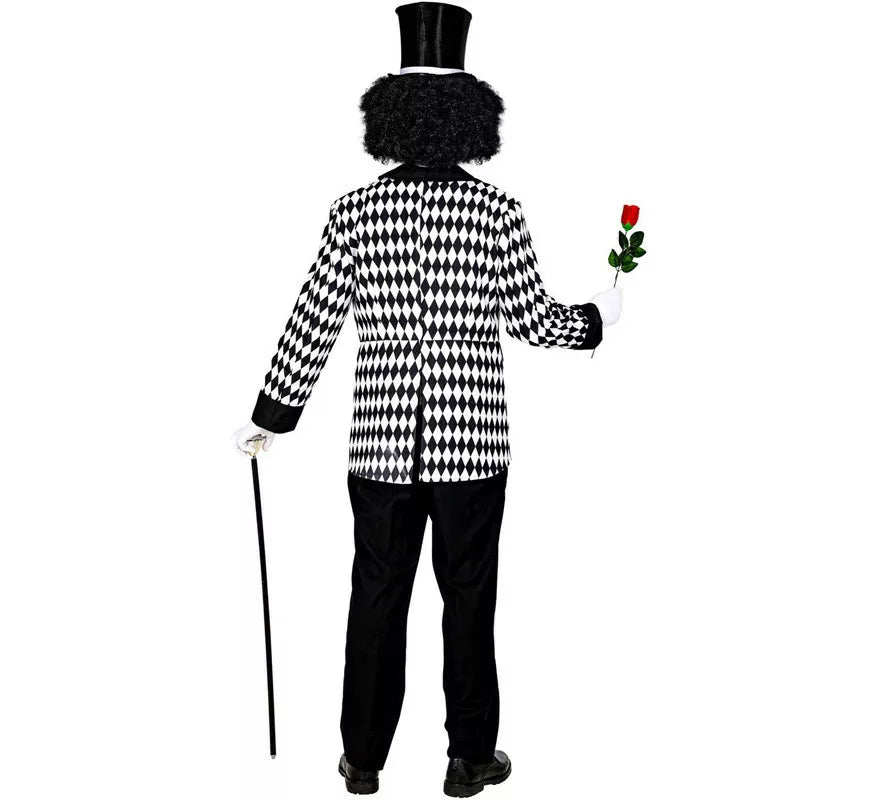 Translation missing: fr.Disfraz o Chaqueta de Arlequín Elegante a Cuadros para hombre