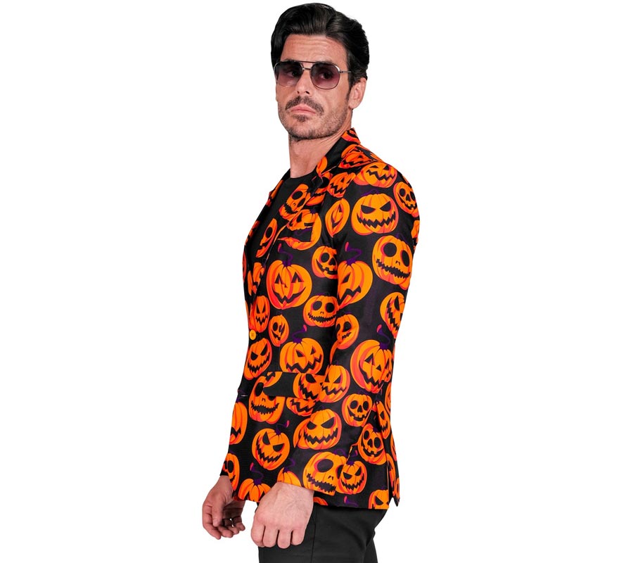 Translation missing: fr.Chaqueta de Calabaza naranja y negro para hombre