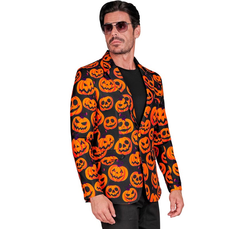 Translation missing: fr.Chaqueta de Calabaza naranja y negro para hombre