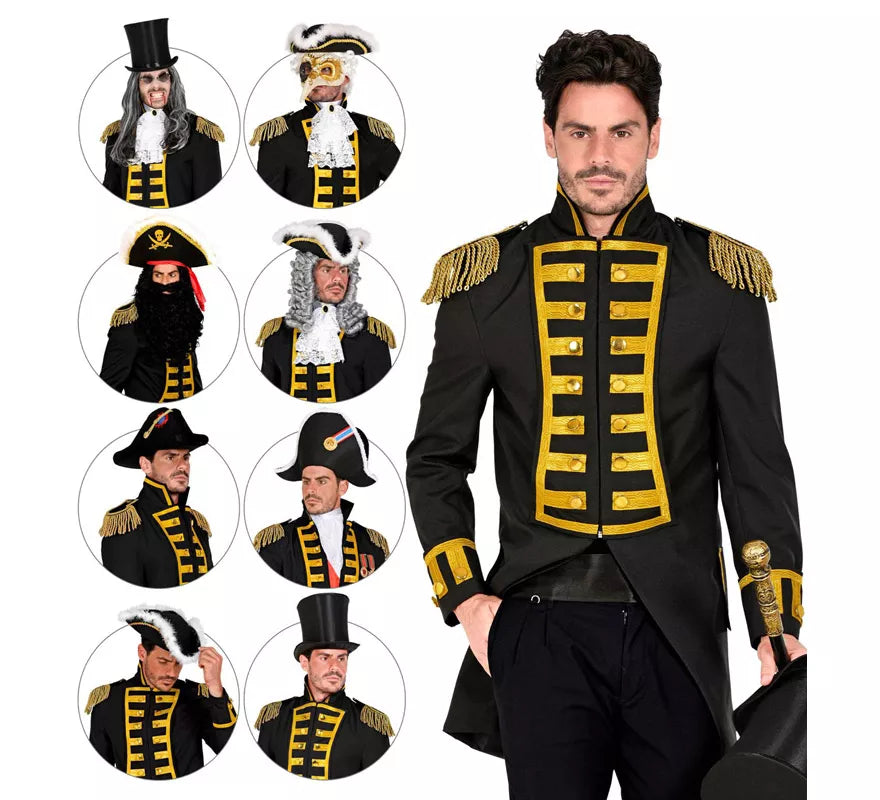 Translation missing: fr.Disfraz o Chaqueta de Frac Black Parade para hombre