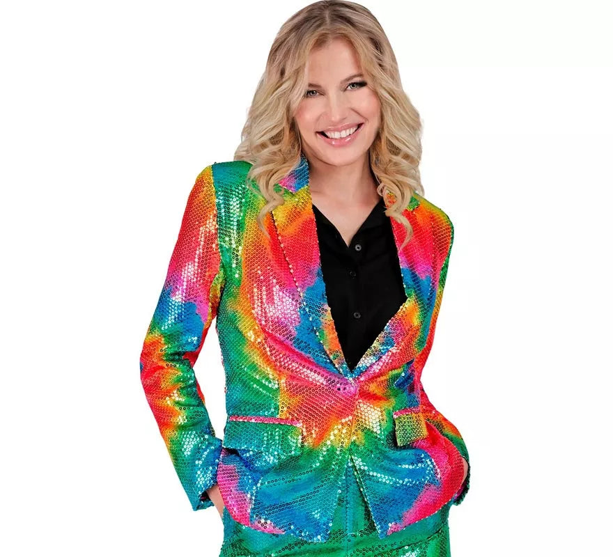 Translation missing: fr.Disfraz o Chaqueta de Moda multicolor neón para mujer