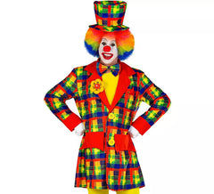 Costume ou veste de clown coloré pour homme