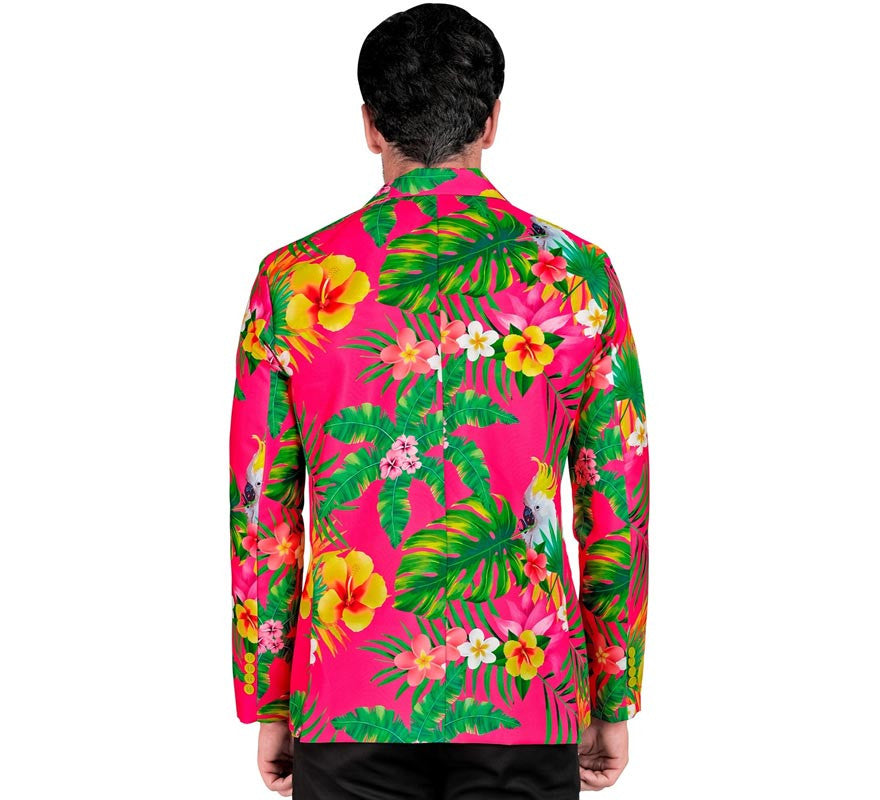 Translation missing: fr.Chaqueta Fiesta Tropical fucsia para hombre