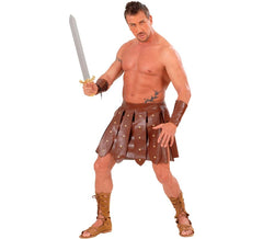 Costume ou jupe de gladiateur en faux cuir pour hommes